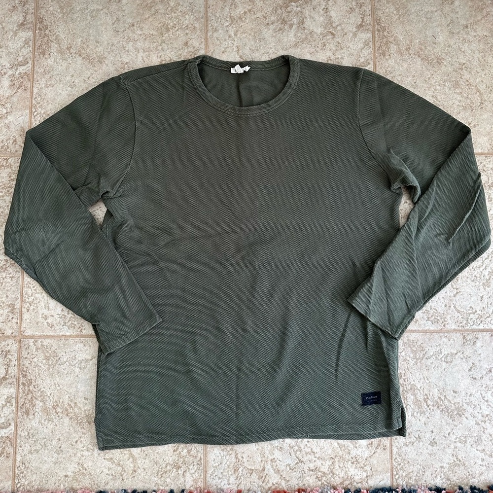 Madness Green Crewneck Sweater Military